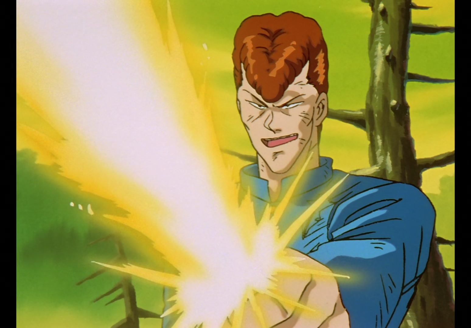 Yu Yu Hakusho Ep 12: Rando Rises, Kuwabara Falls @ 00:07:38