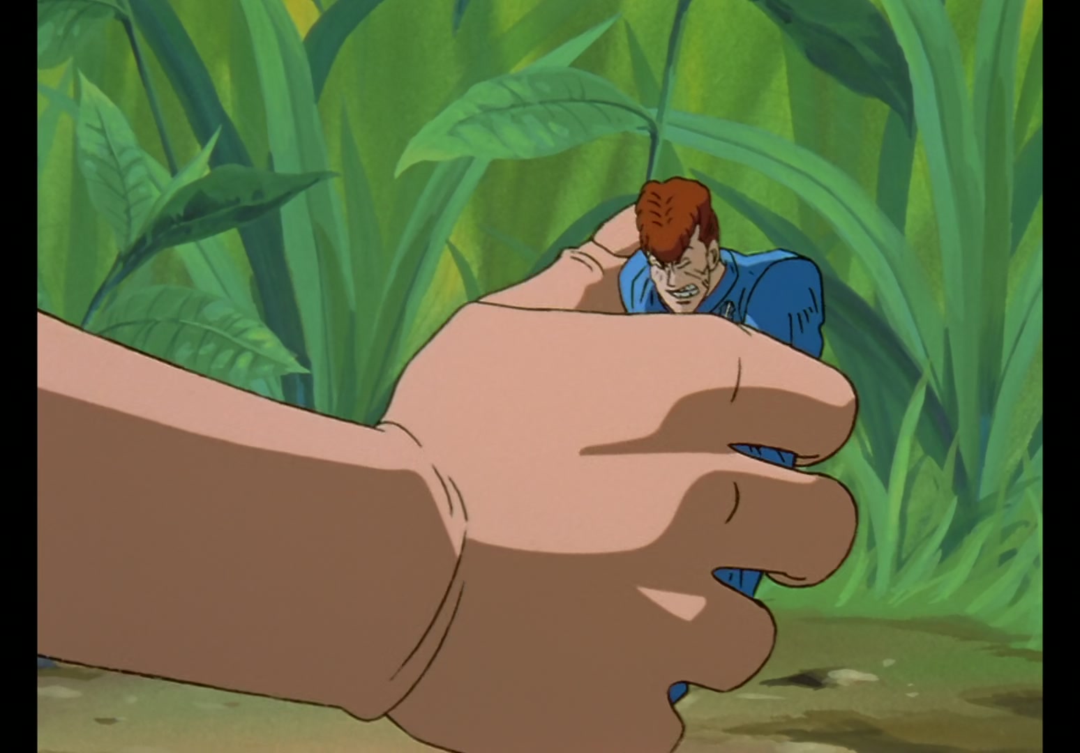 Yu Yu Hakusho Ep 12: Rando Rises, Kuwabara Falls @ 00:10:13