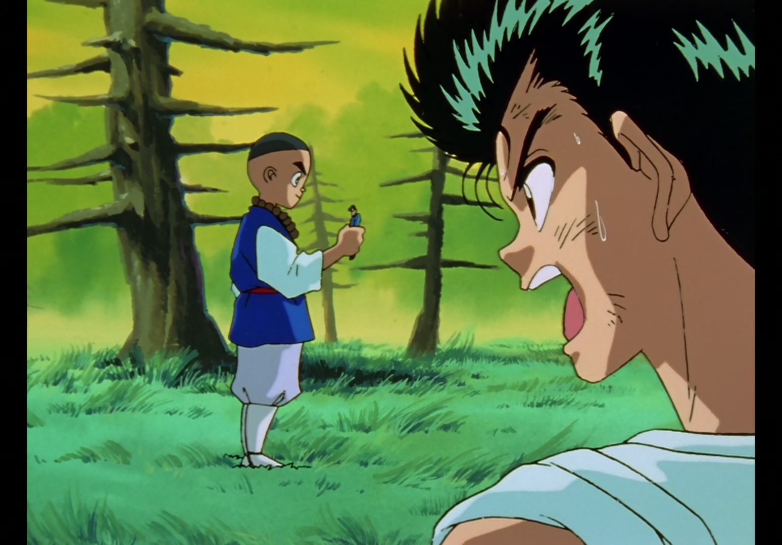 Yu Yu Hakusho Ep 12: Rando Rises, Kuwabara Falls @ 00:10:36