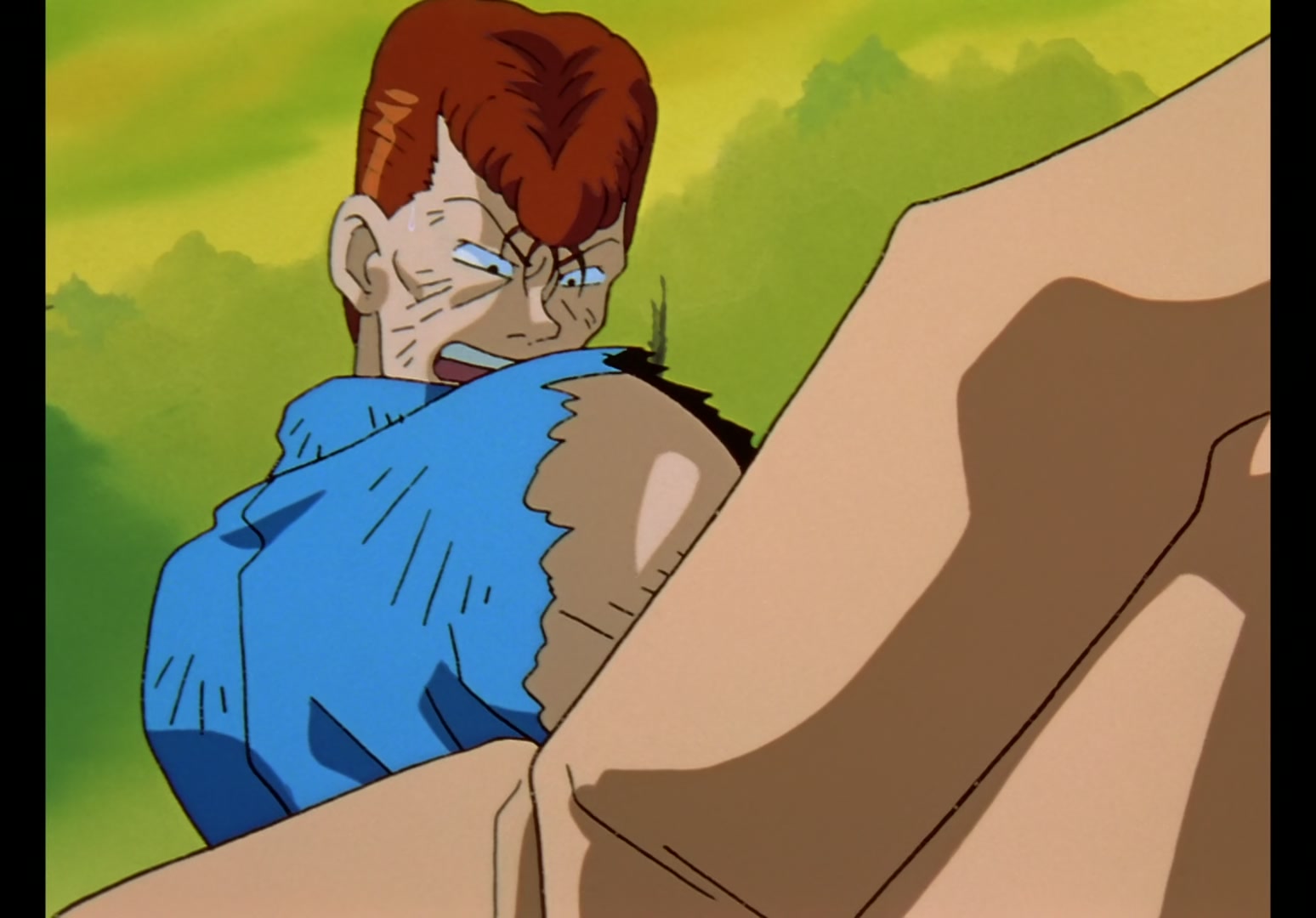 Yu Yu Hakusho Ep 12: Rando Rises, Kuwabara Falls @ 00:11:03