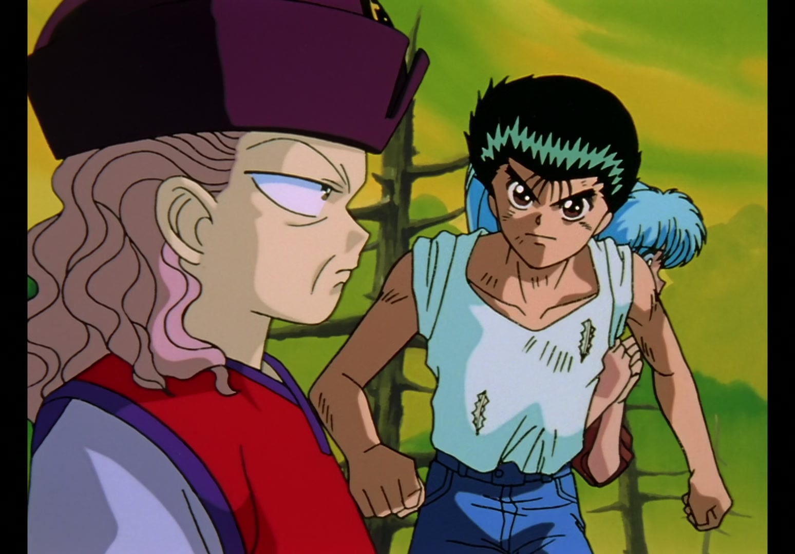 Yu Yu Hakusho Ep 12: Rando Rises, Kuwabara Falls @ 00:12:11