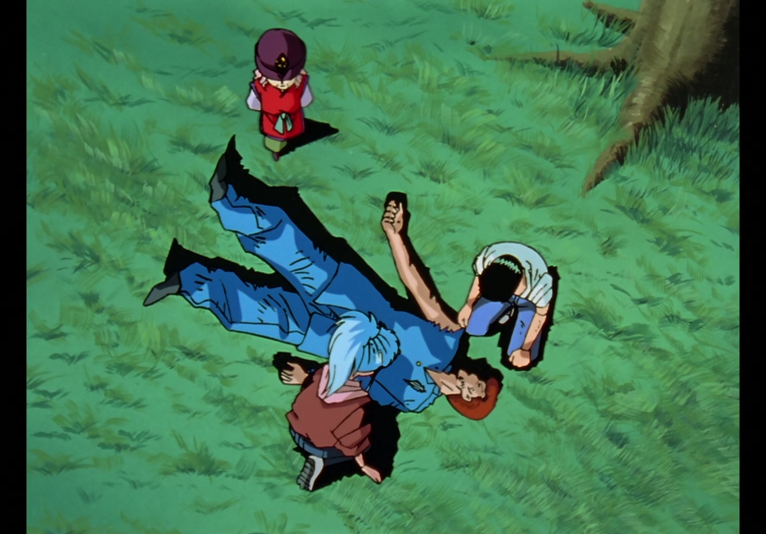 Yu Yu Hakusho Ep 12: Rando Rises, Kuwabara Falls @ 00:13:23