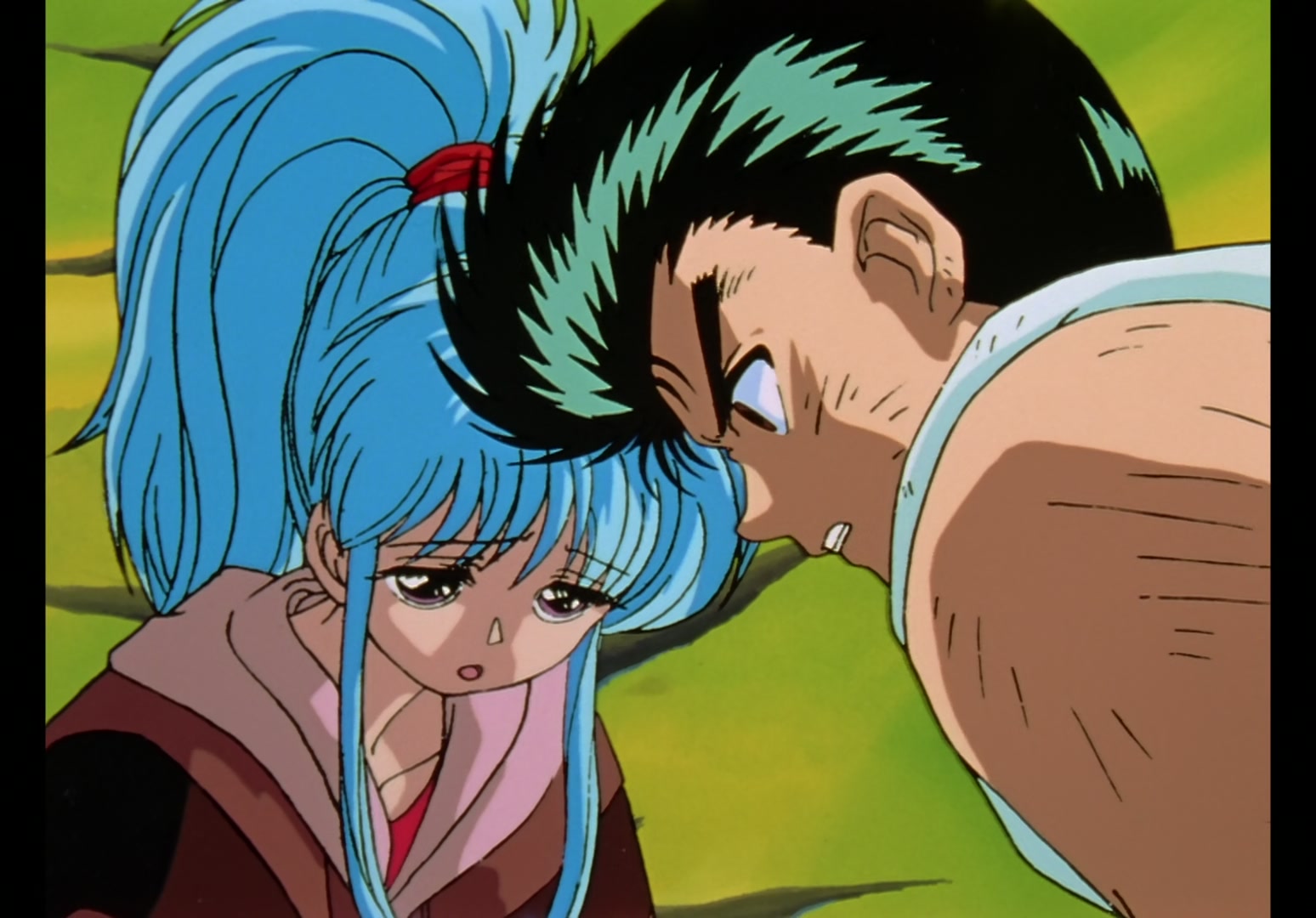 Yu Yu Hakusho Ep 12: Rando Rises, Kuwabara Falls @ 00:13:27