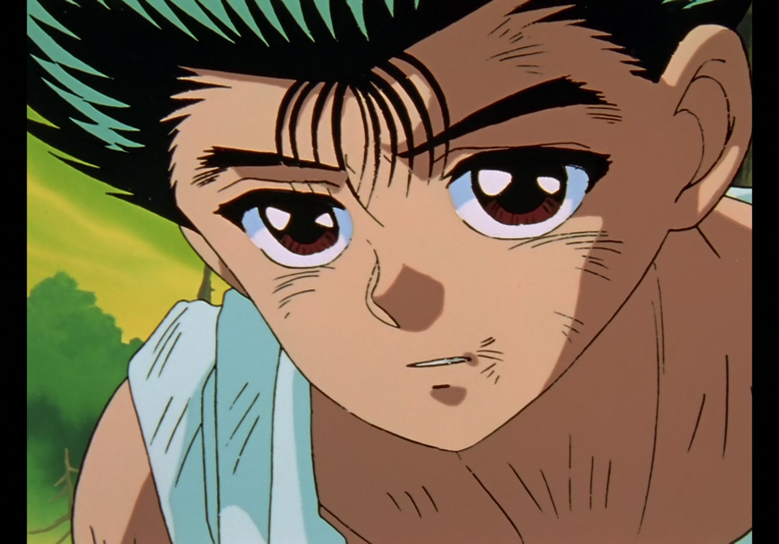Yu Yu Hakusho Ep 12: Rando Rises, Kuwabara Falls @ 00:13:46