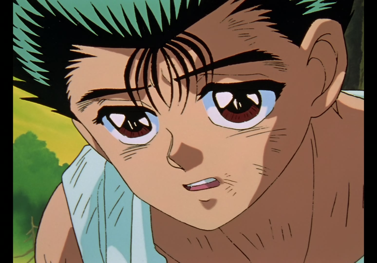 Yu Yu Hakusho Ep 12: Rando Rises, Kuwabara Falls @ 00:13:50
