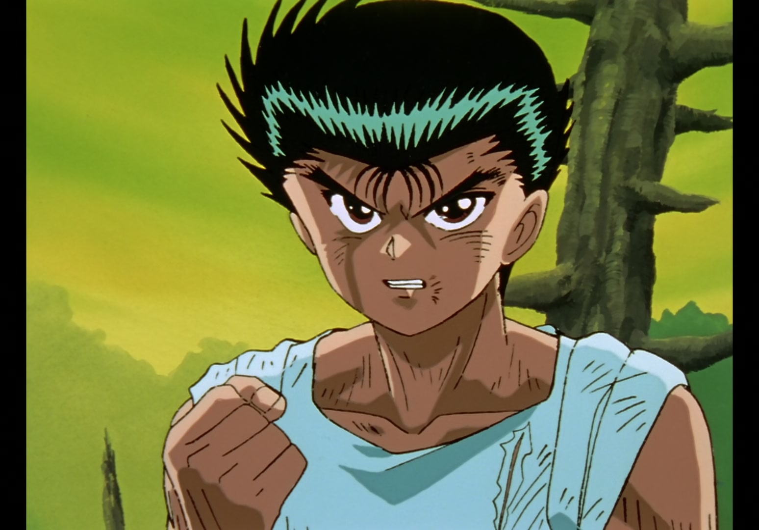 Yu Yu Hakusho Ep 12: Rando Rises, Kuwabara Falls @ 00:16:14