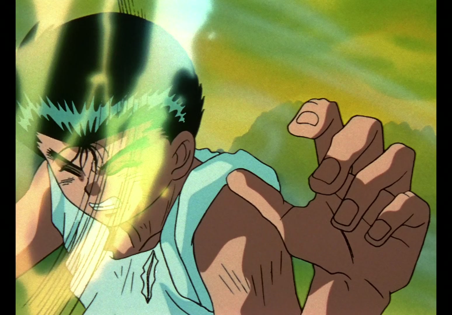 Yu Yu Hakusho Ep 12: Rando Rises, Kuwabara Falls @ 00:17:52