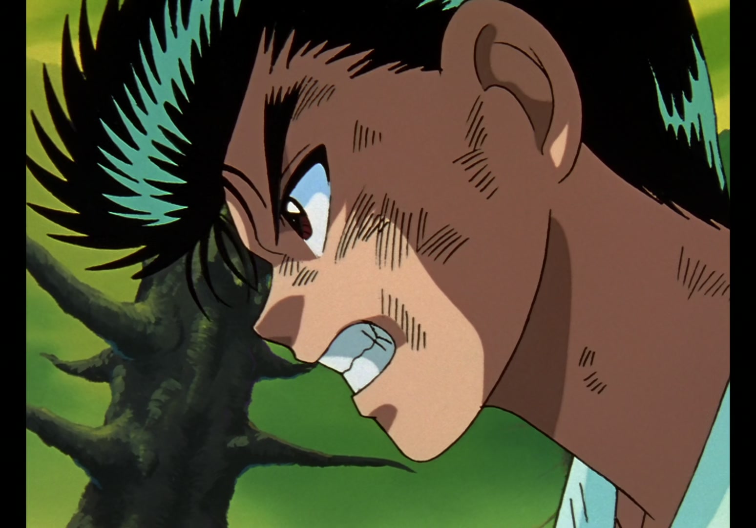 Yu Yu Hakusho Ep 12: Rando Rises, Kuwabara Falls @ 00:18:04
