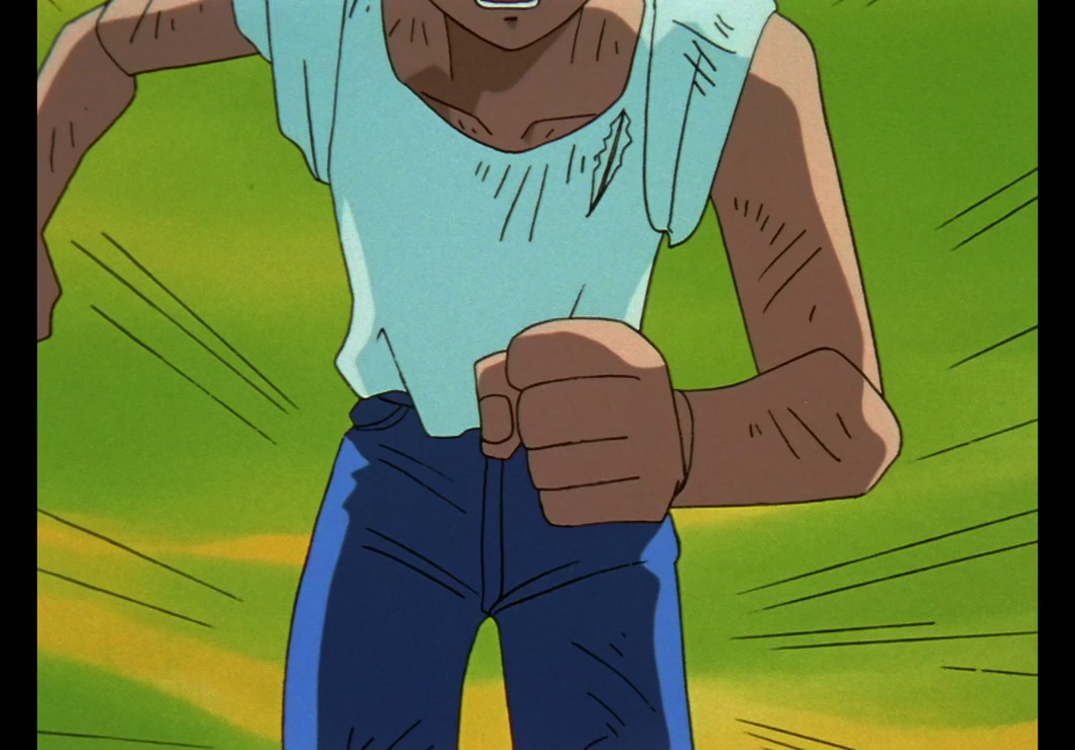 Yu Yu Hakusho Ep 12: Rando Rises, Kuwabara Falls @ 00:18:15