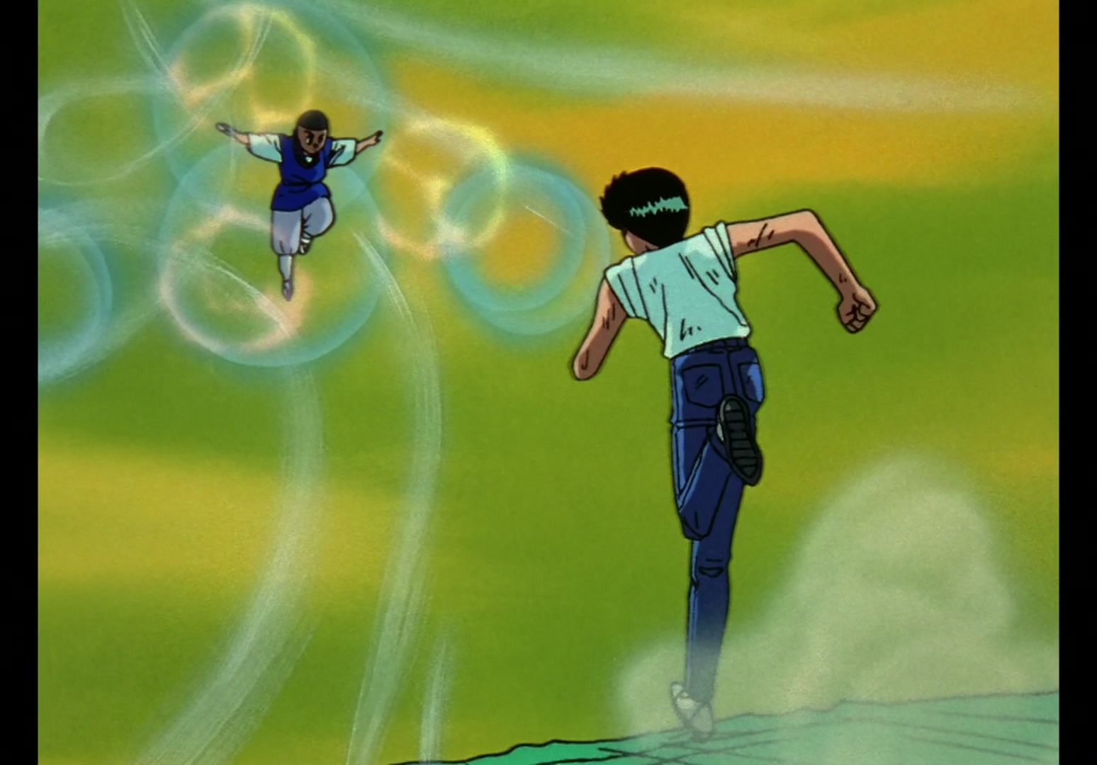 Yu Yu Hakusho Ep 12: Rando Rises, Kuwabara Falls @ 00:18:23