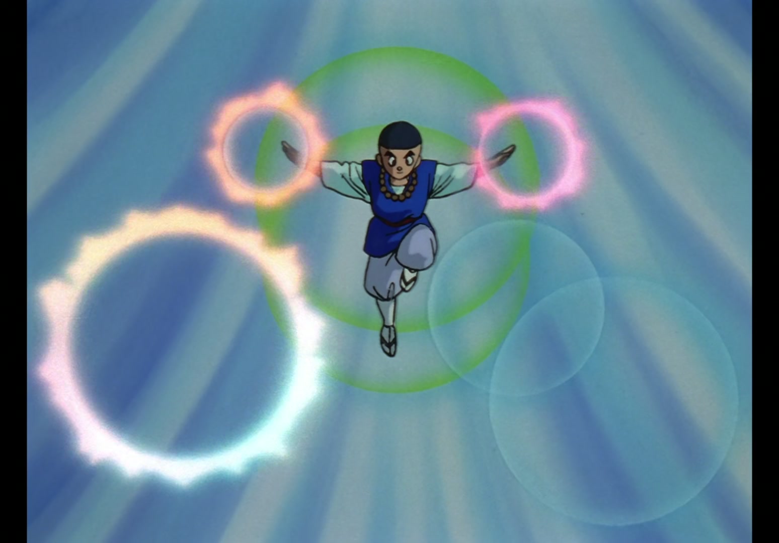 Yu Yu Hakusho Ep 13: Yusuke vs. Rando: 99 Attacks @ 00:01:38