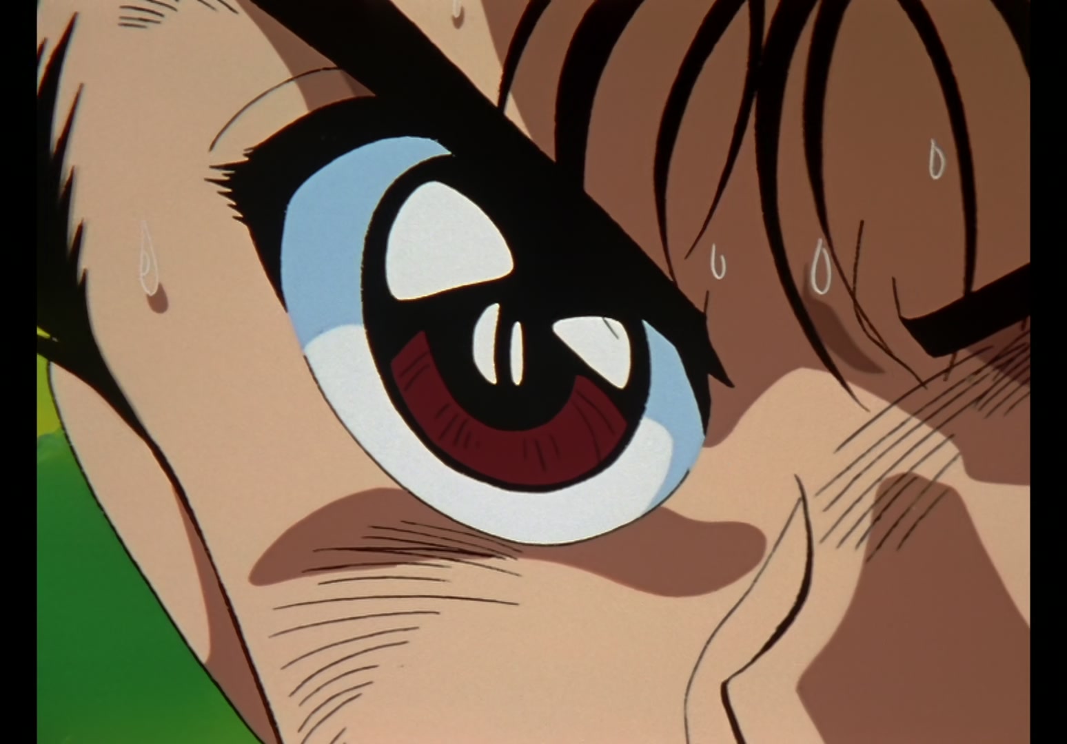 Yu Yu Hakusho Ep 13: Yusuke vs. Rando: 99 Attacks @ 00:01:49