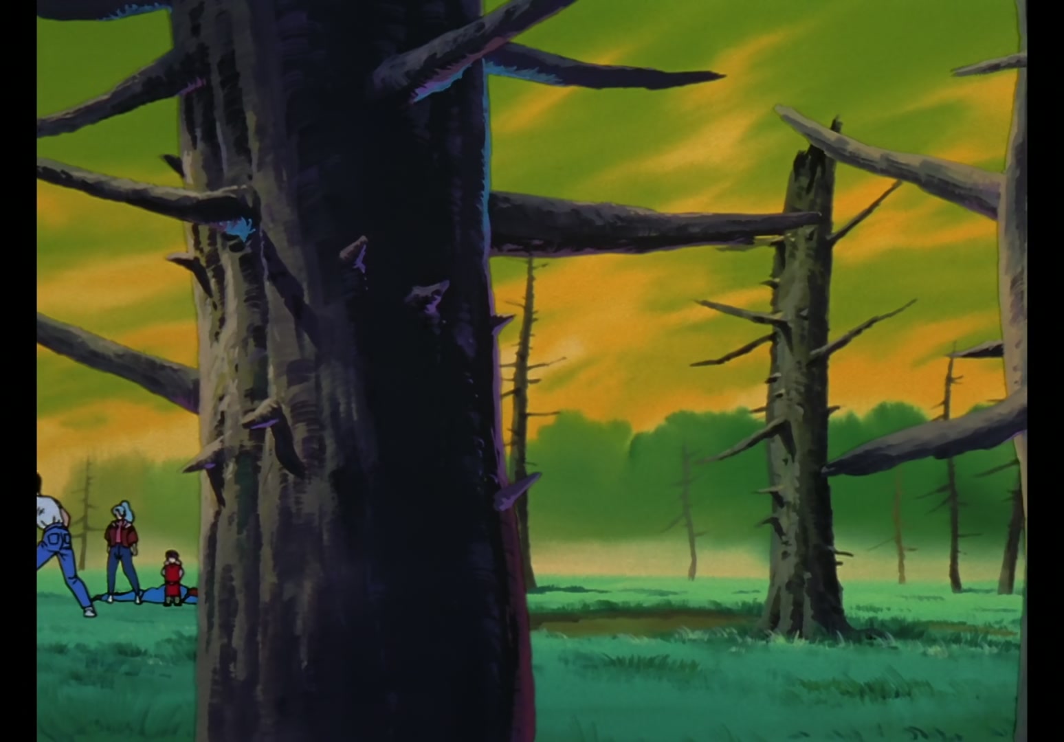 Yu Yu Hakusho Ep 13: Yusuke vs. Rando: 99 Attacks @ 00:02:04