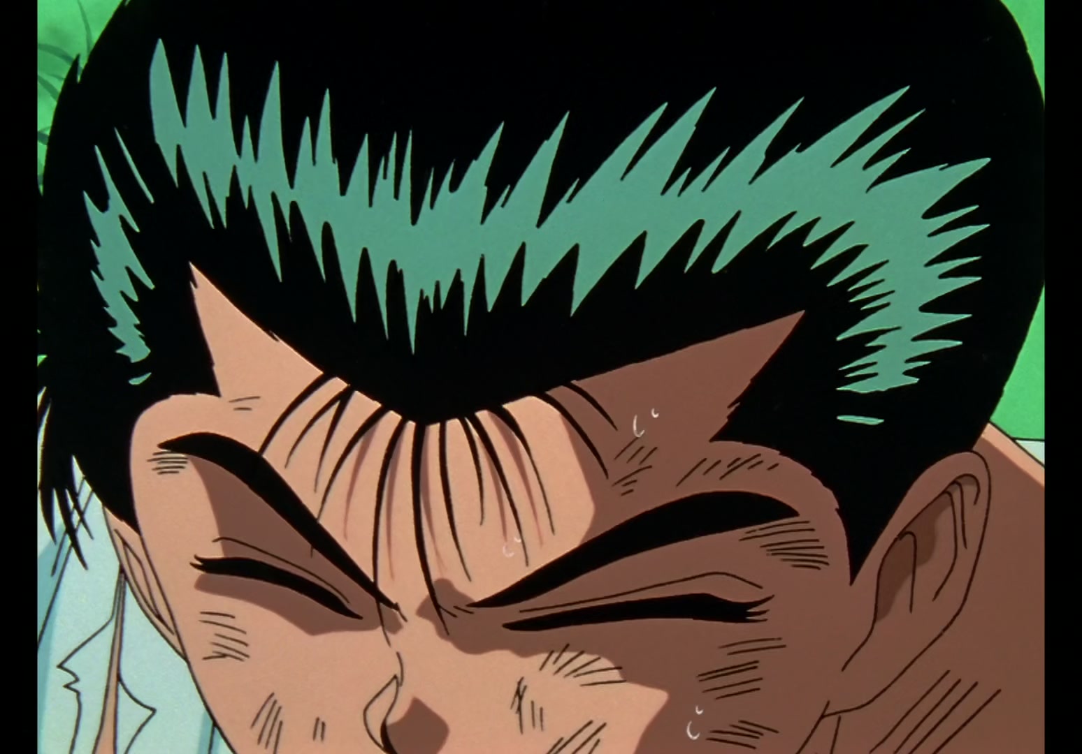 Yu Yu Hakusho Ep 13: Yusuke vs. Rando: 99 Attacks @ 00:03:01