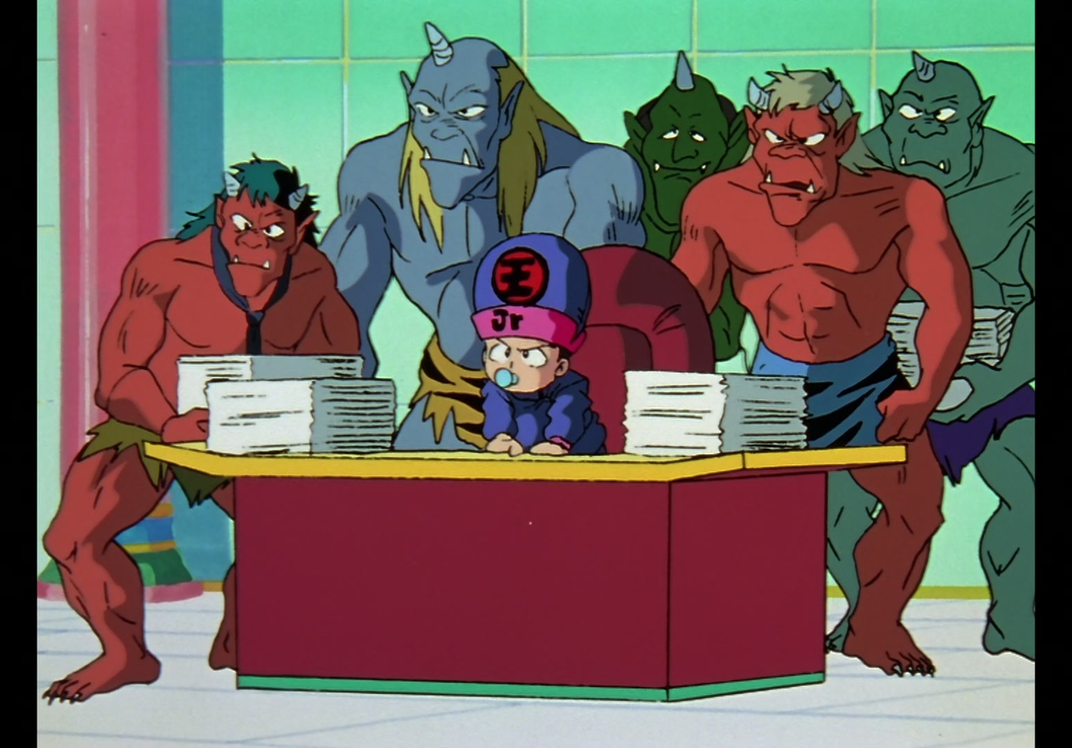 Yu Yu Hakusho Ep 13: Yusuke vs. Rando: 99 Attacks @ 00:03:47