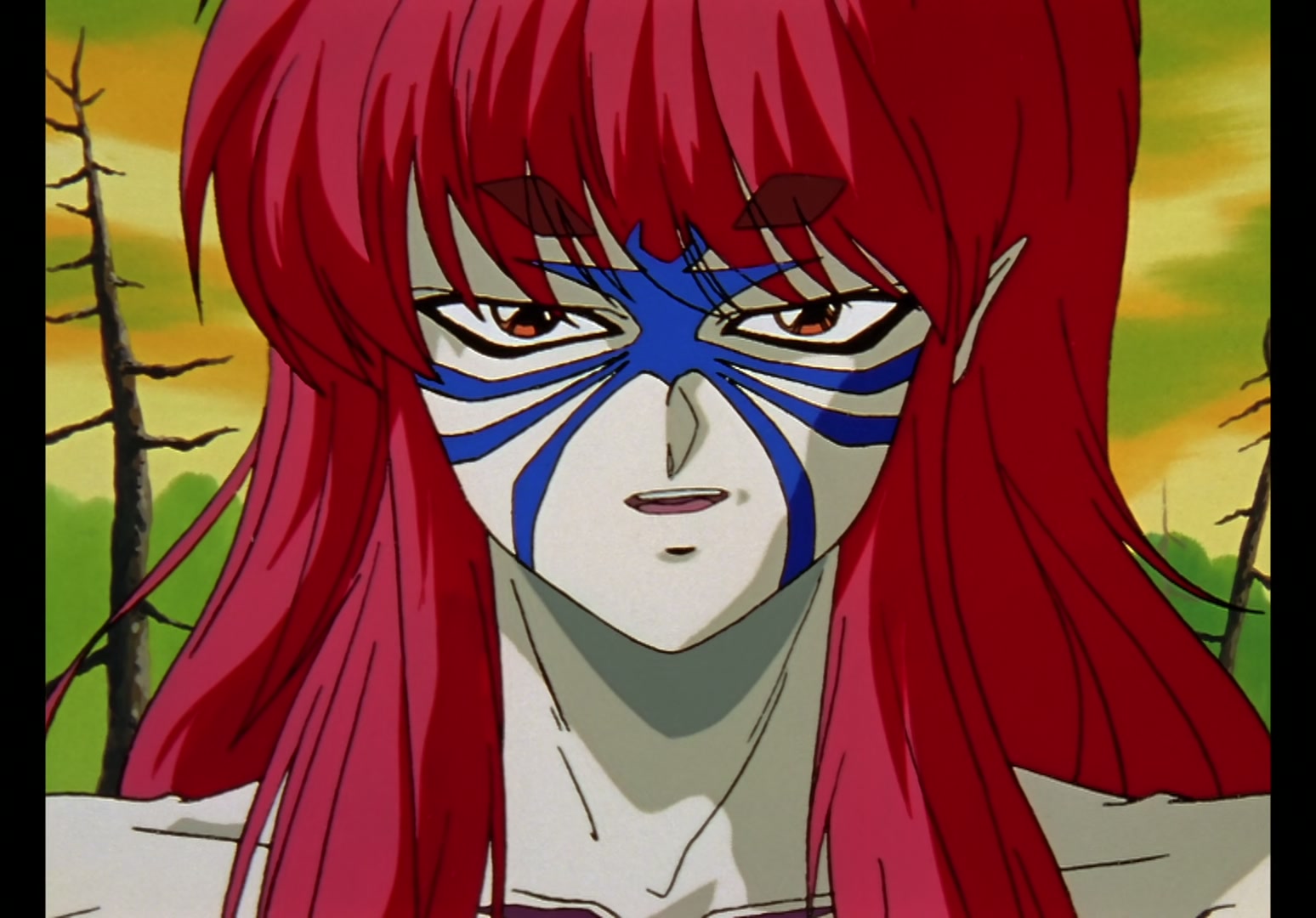 Yu Yu Hakusho Ep 13: Yusuke vs. Rando: 99 Attacks @ 00:04:06