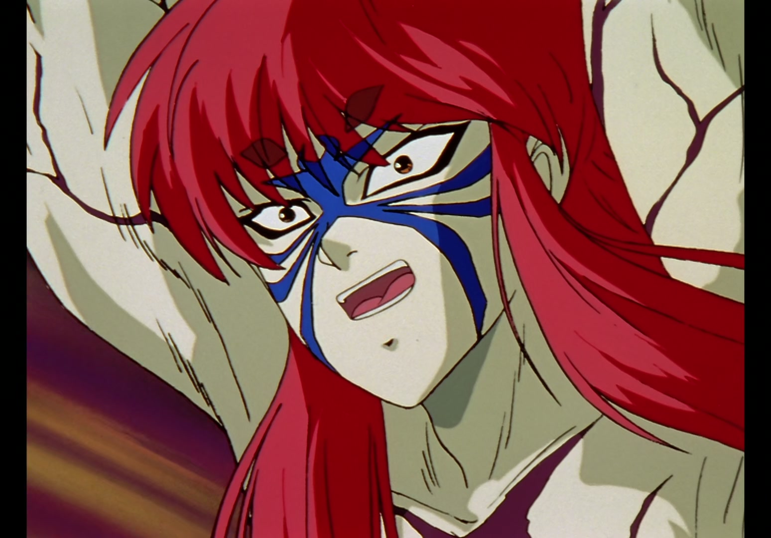Yu Yu Hakusho Ep 13: Yusuke vs. Rando: 99 Attacks @ 00:06:03