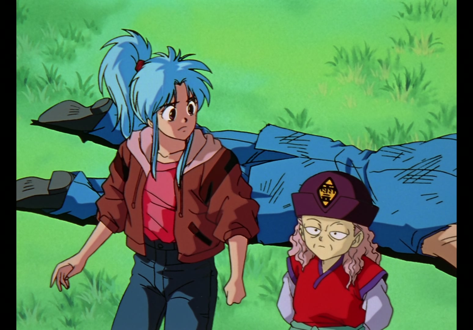 Yu Yu Hakusho Ep 13: Yusuke vs. Rando: 99 Attacks @ 00:06:34