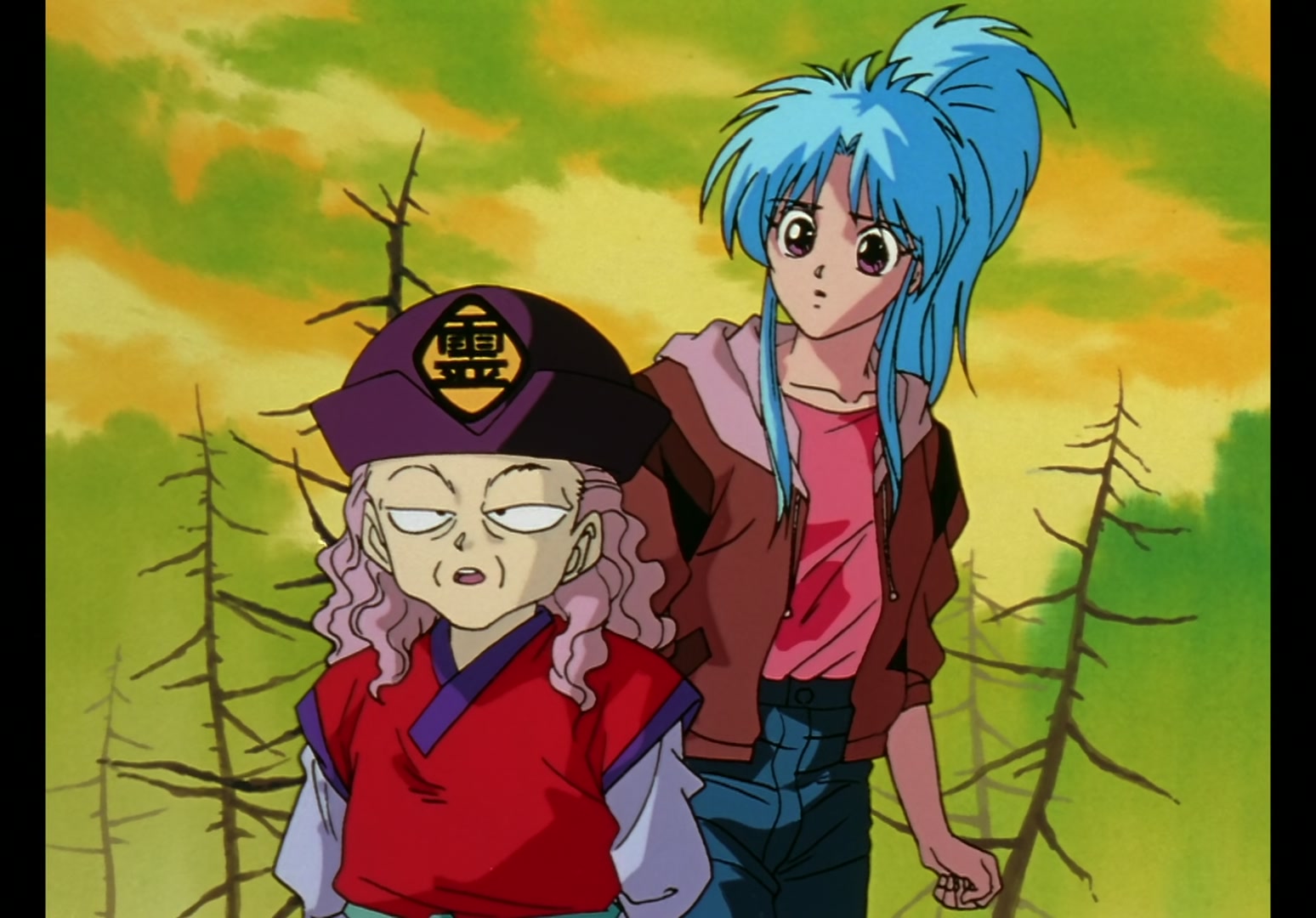 Yu Yu Hakusho Ep 13: Yusuke vs. Rando: 99 Attacks @ 00:07:04