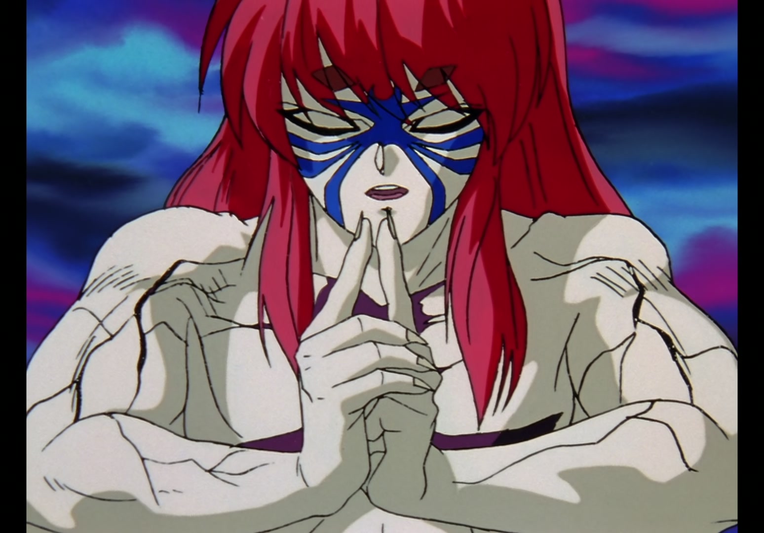 Yu Yu Hakusho Ep 13: Yusuke vs. Rando: 99 Attacks @ 00:07:49