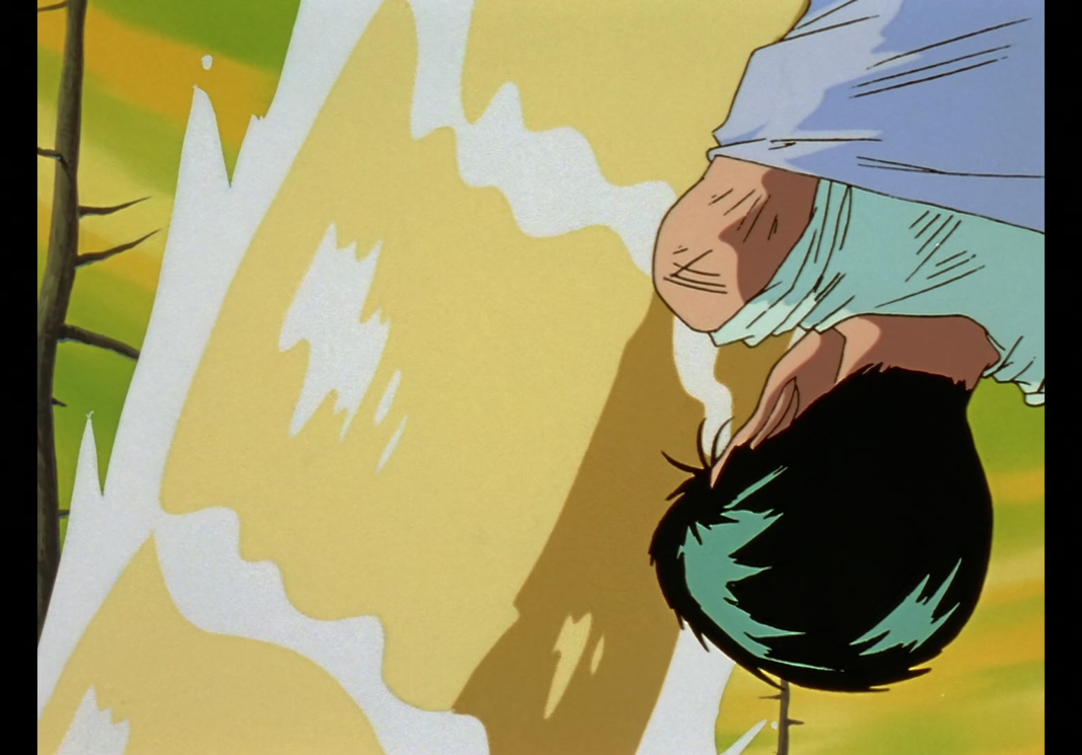 Yu Yu Hakusho Ep 13: Yusuke vs. Rando: 99 Attacks @ 00:08:20