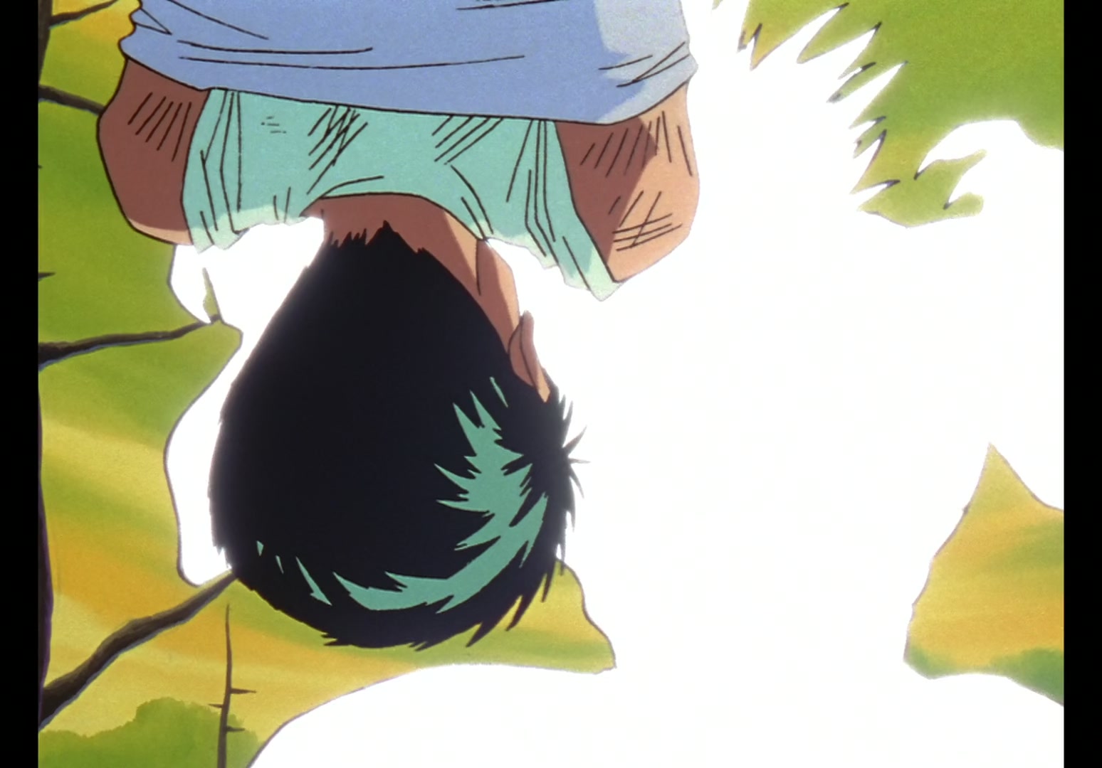 Yu Yu Hakusho Ep 13: Yusuke vs. Rando: 99 Attacks @ 00:08:50