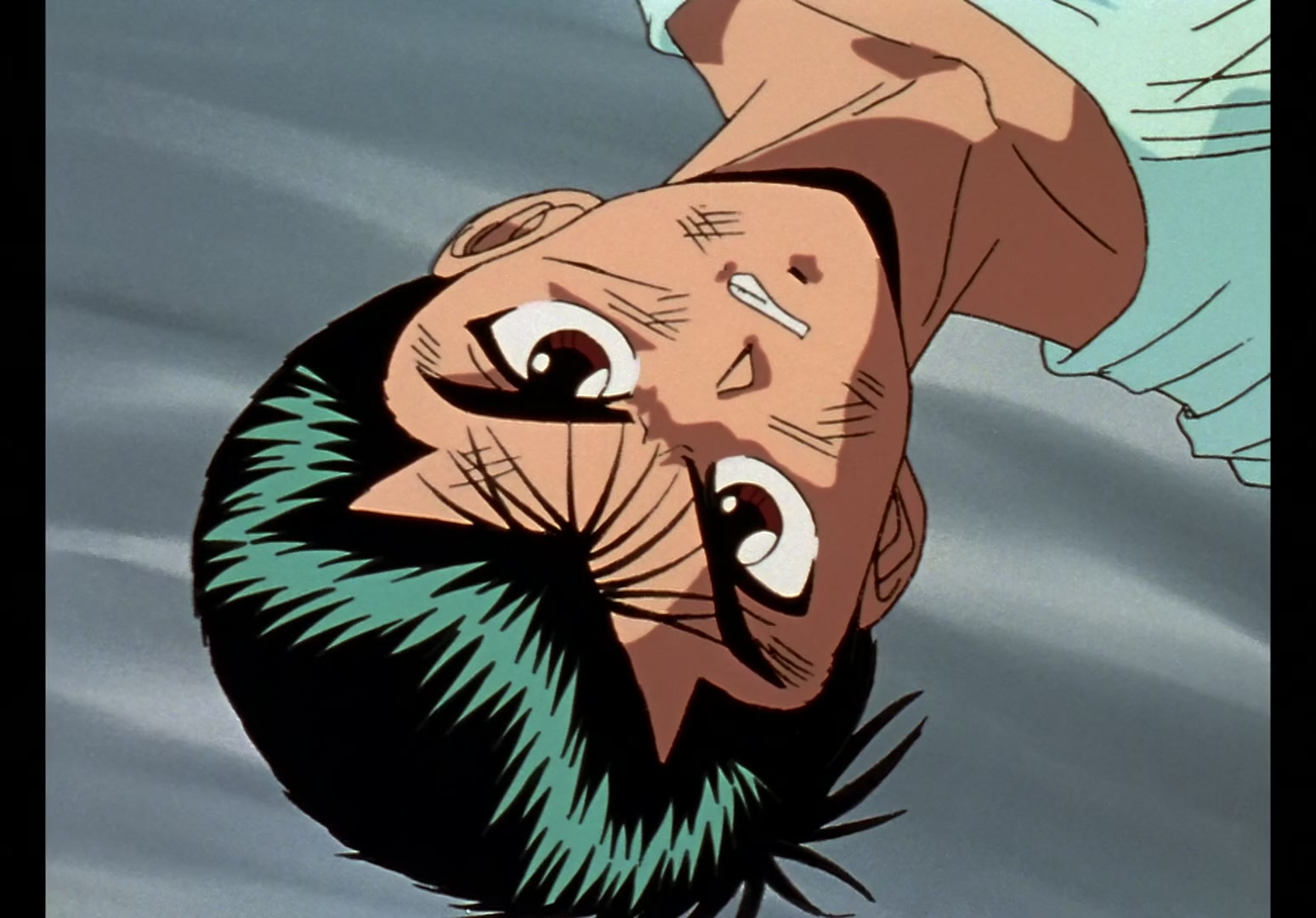 Yu Yu Hakusho Ep 13: Yusuke vs. Rando: 99 Attacks @ 00:11:10