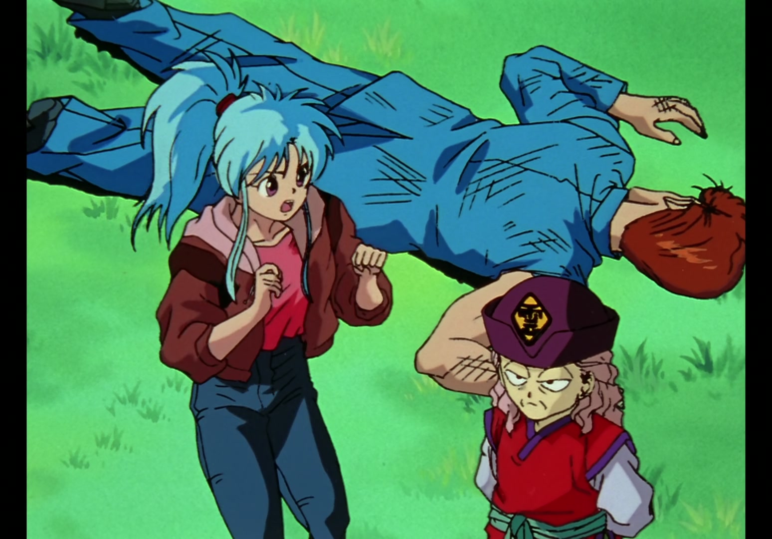 Yu Yu Hakusho Ep 13: Yusuke vs. Rando: 99 Attacks @ 00:11:41