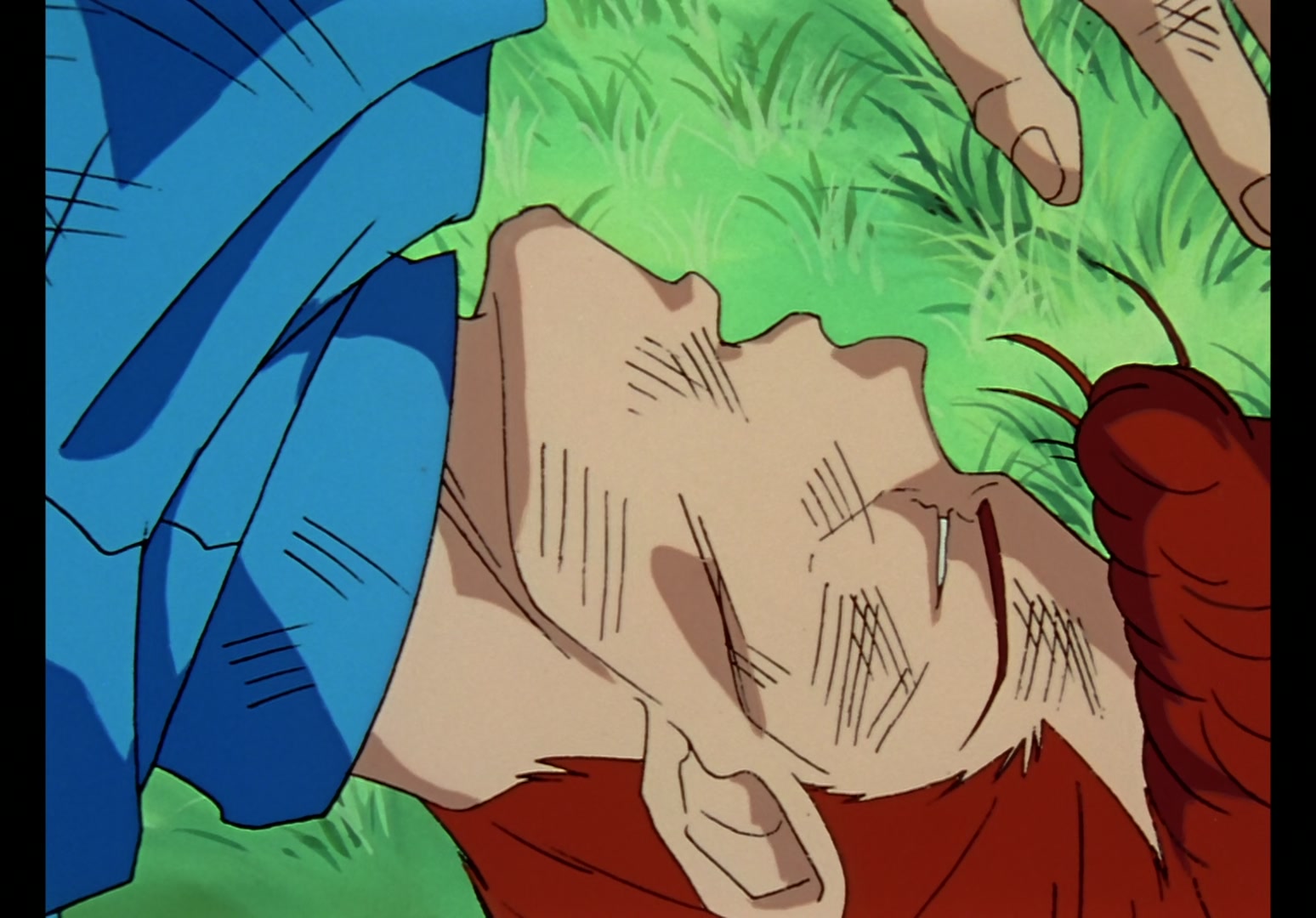 Yu Yu Hakusho Ep 13: Yusuke vs. Rando: 99 Attacks @ 00:11:44
