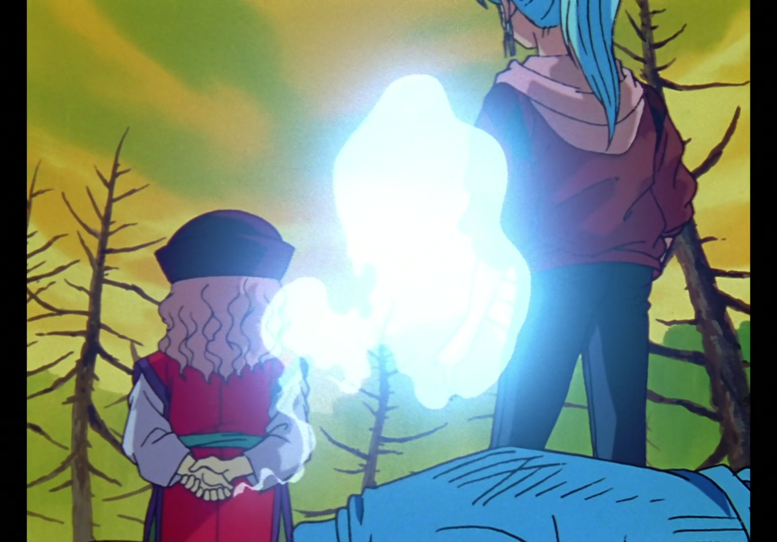 Yu Yu Hakusho Ep 13: Yusuke vs. Rando: 99 Attacks @ 00:11:48