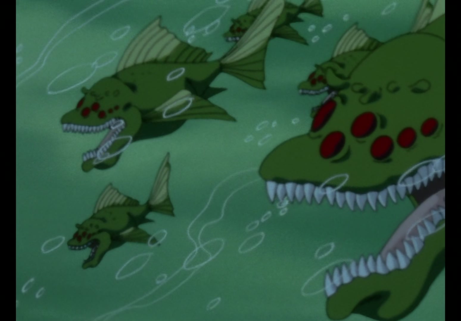 Yu Yu Hakusho Ep 13: Yusuke vs. Rando: 99 Attacks @ 00:12:03