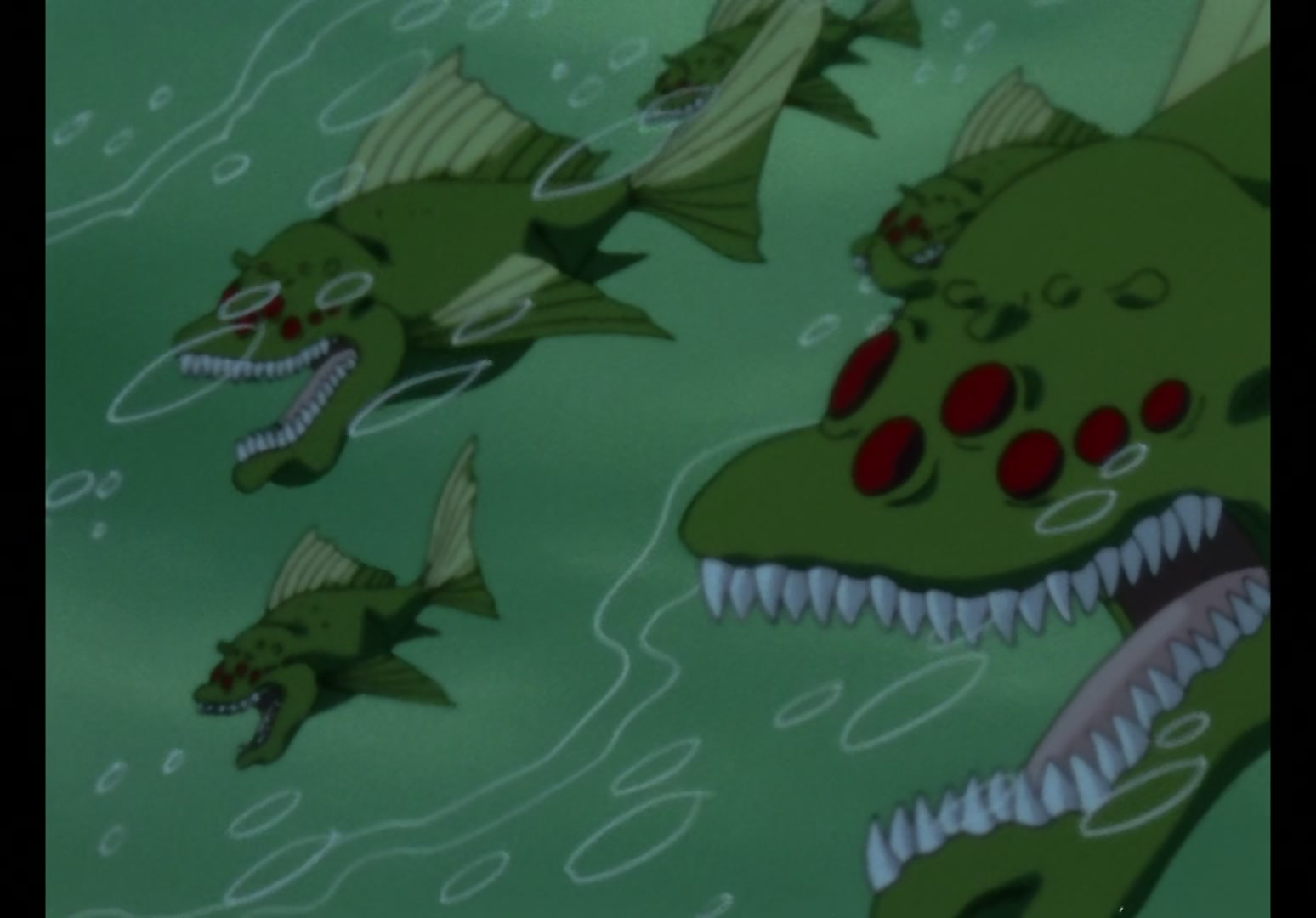 Yu Yu Hakusho Ep 13: Yusuke vs. Rando: 99 Attacks @ 00:13:00