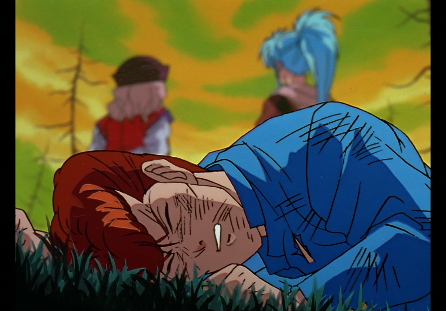 Yu Yu Hakusho Ep 13: Yusuke vs. Rando: 99 Attacks @ 00:13:31