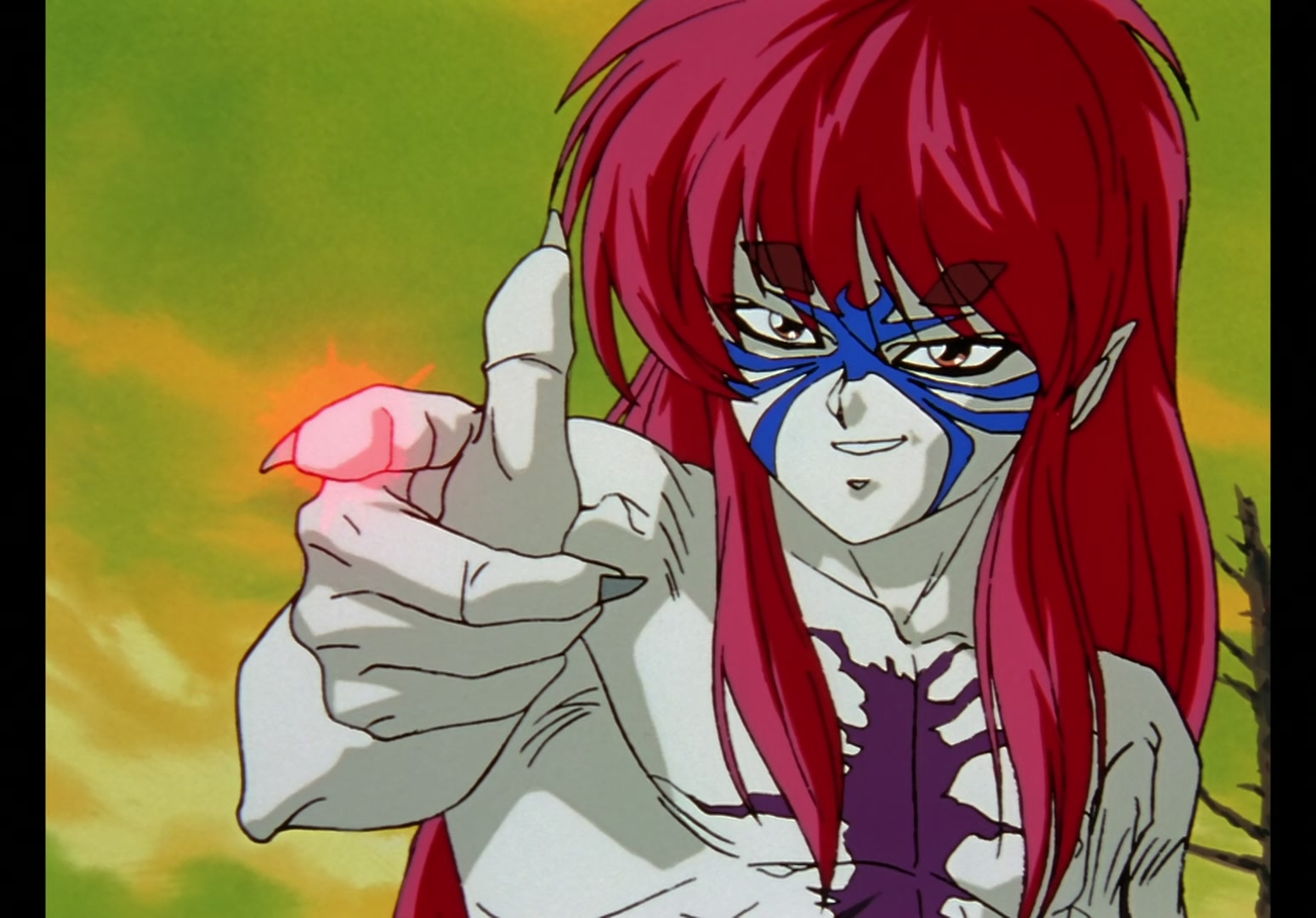 Yu Yu Hakusho Ep 13: Yusuke vs. Rando: 99 Attacks @ 00:14:20