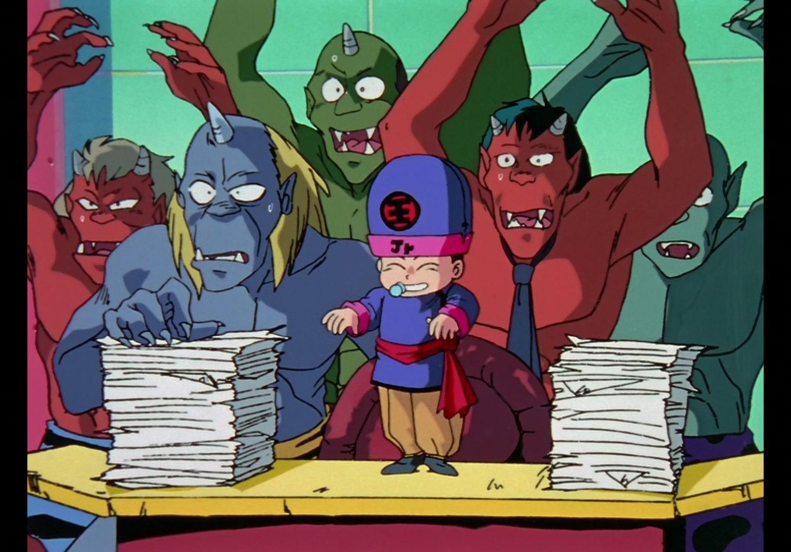 Yu Yu Hakusho Ep 13: Yusuke vs. Rando: 99 Attacks @ 00:15:43