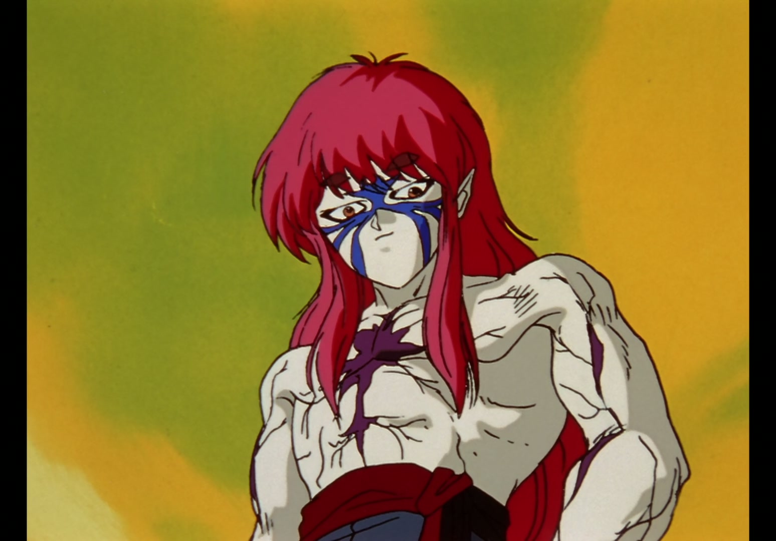 Yu Yu Hakusho Ep 13: Yusuke vs. Rando: 99 Attacks @ 00:17:03