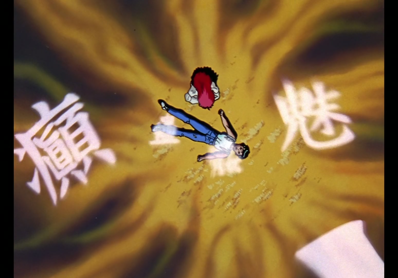 Yu Yu Hakusho Ep 13: Yusuke vs. Rando: 99 Attacks @ 00:17:33