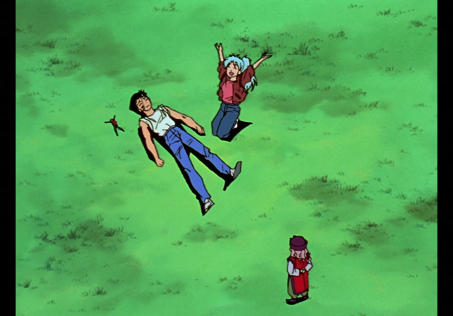 Yu Yu Hakusho Ep 13: Yusuke vs. Rando: 99 Attacks @ 00:19:57
