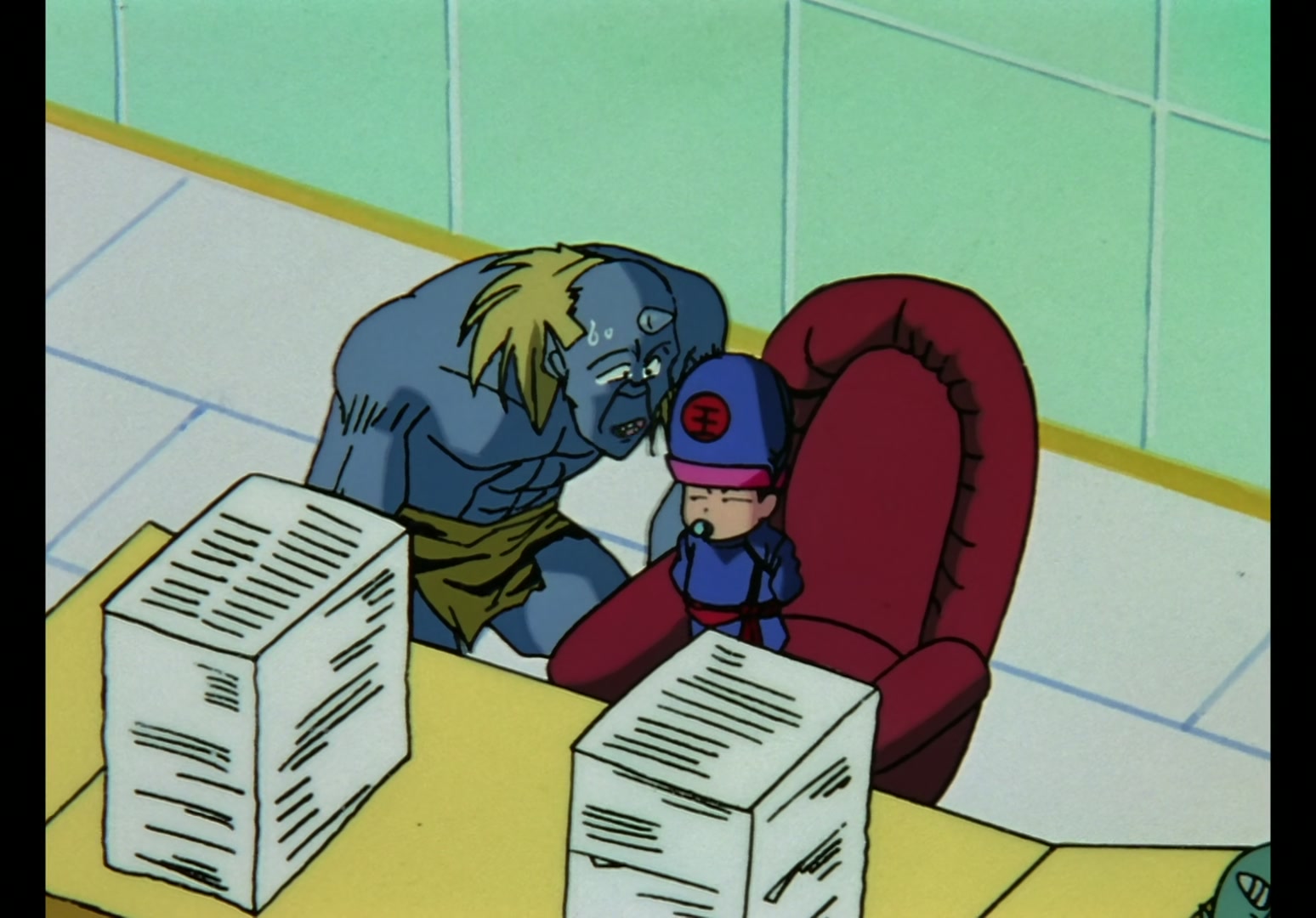 Yu Yu Hakusho Ep 13: Yusuke vs. Rando: 99 Attacks @ 00:20:16