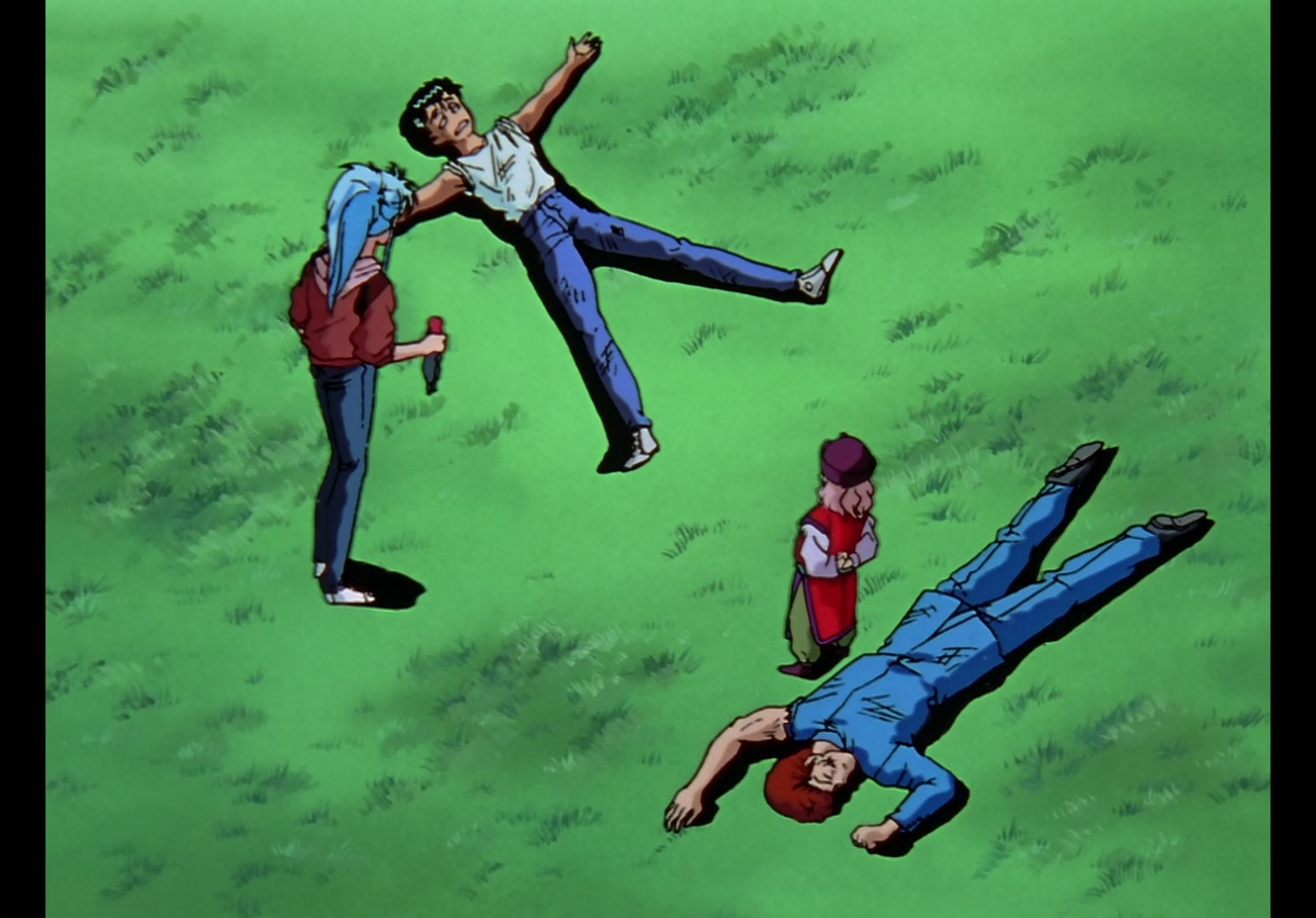 Yu Yu Hakusho Ep 13: Yusuke vs. Rando: 99 Attacks @ 00:21:32