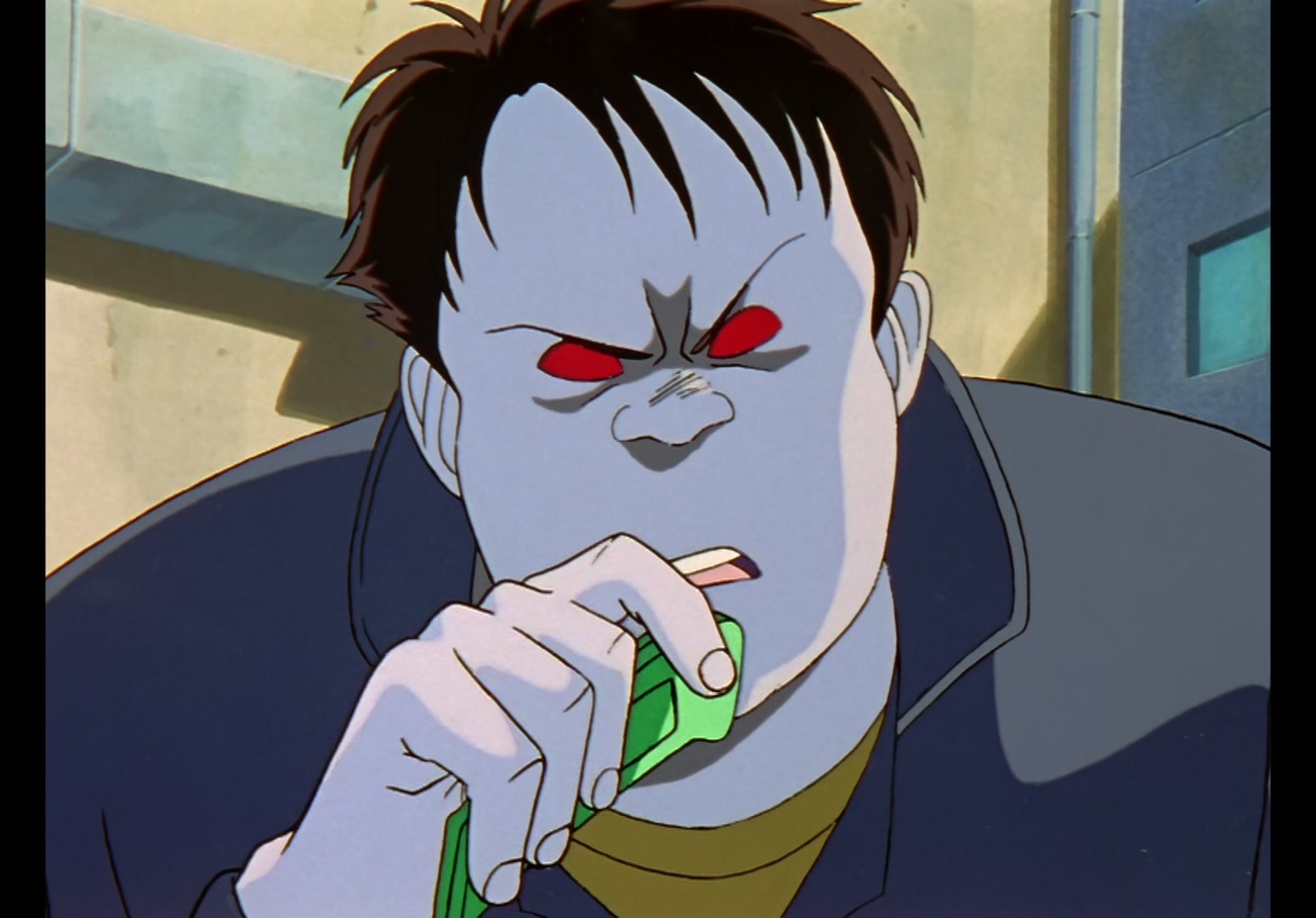 Yu Yu Hakusho Ep 13: Yusuke vs. Rando: 99 Attacks @ 00:21:51