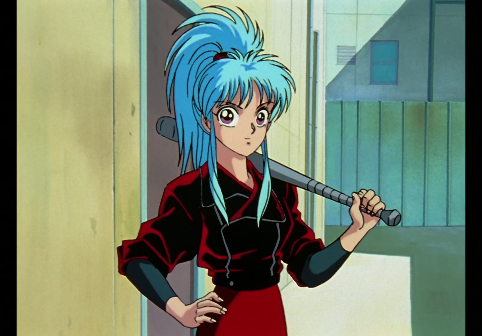 Yu Yu Hakusho Ep 13: Yusuke vs. Rando: 99 Attacks @ 00:21:59