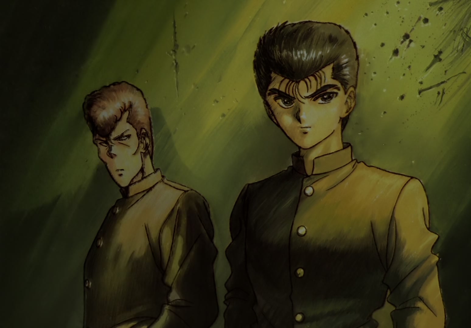 Yu Yu Hakusho Ep 13: Yusuke vs. Rando: 99 Attacks @ 00:22:33
