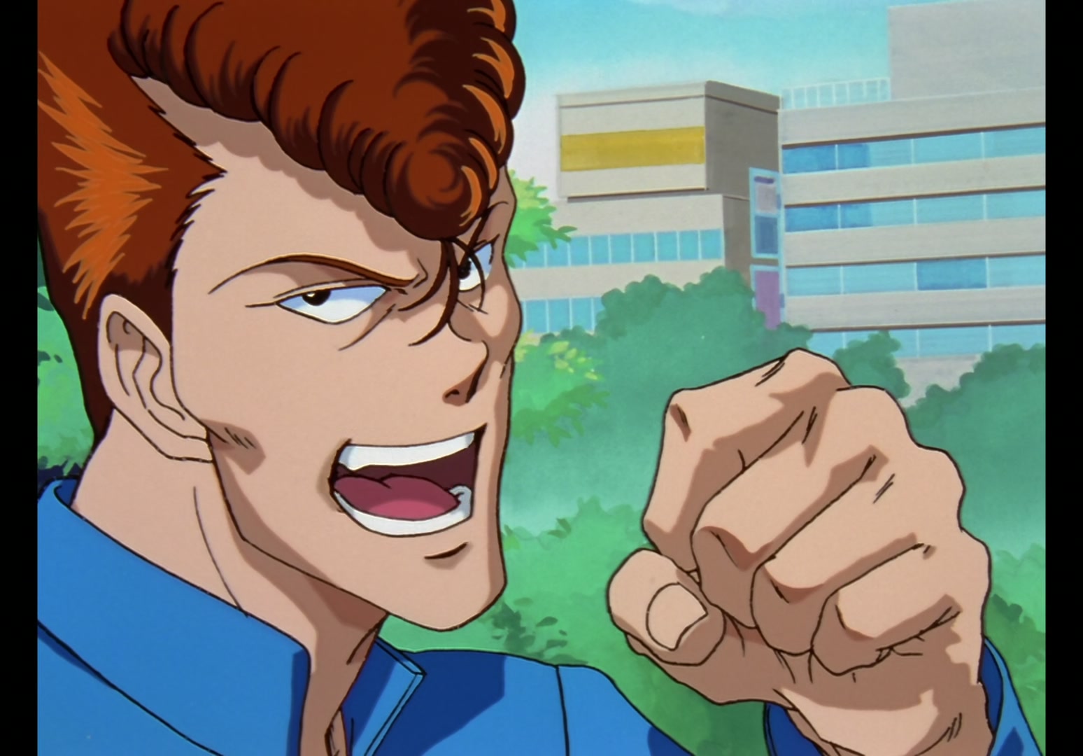 Yu Yu Hakusho Ep 14: The Beasts of Maze Castle @ 00:03:05