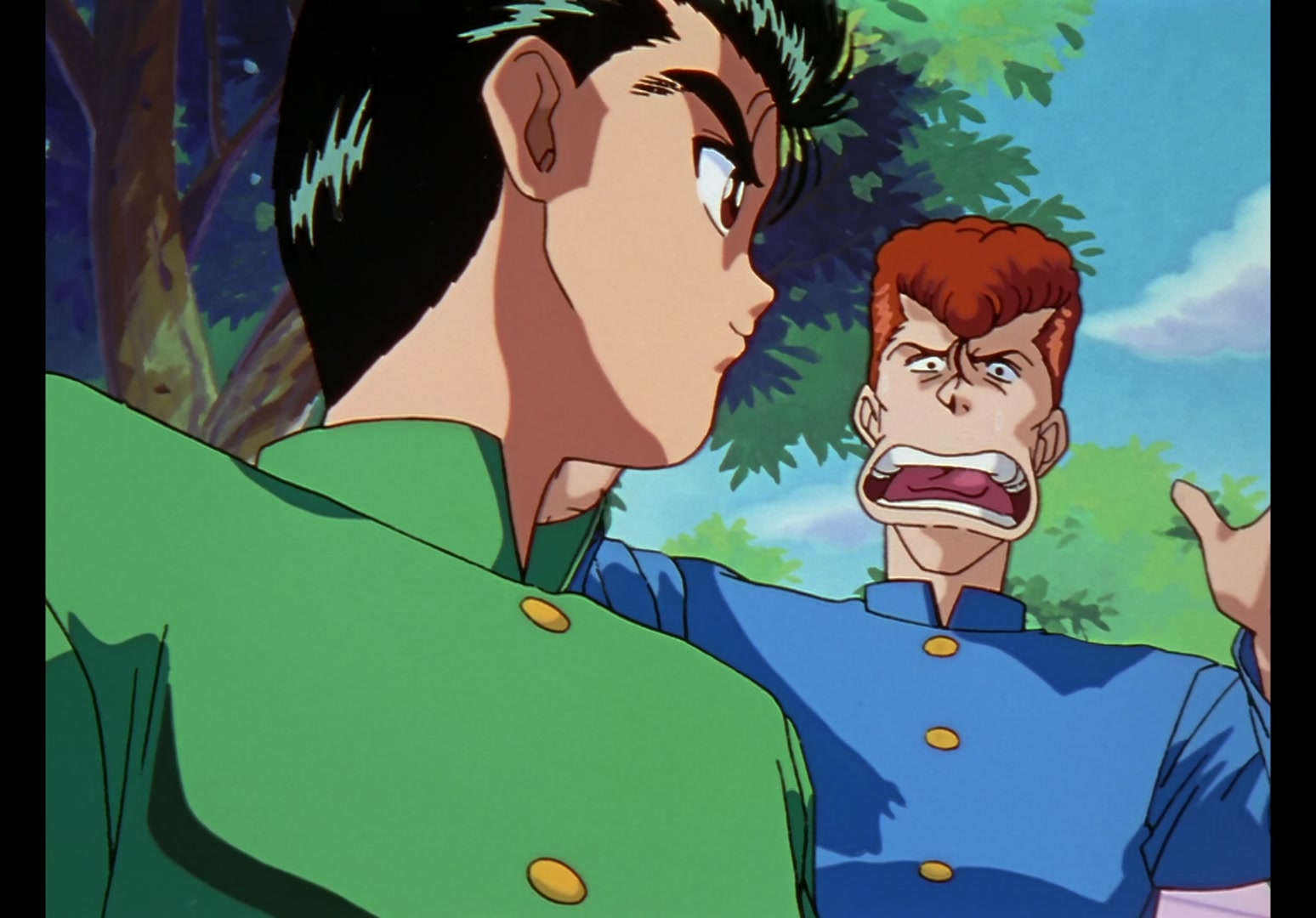Yu Yu Hakusho Ep 14: The Beasts of Maze Castle @ 00:04:06