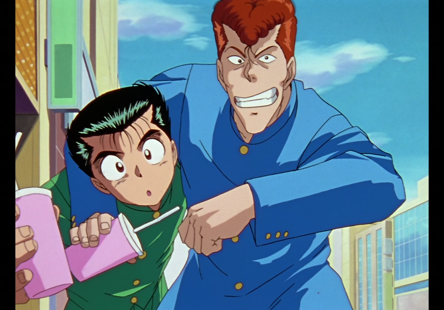 Yu Yu Hakusho Ep 14: The Beasts of Maze Castle @ 00:04:59