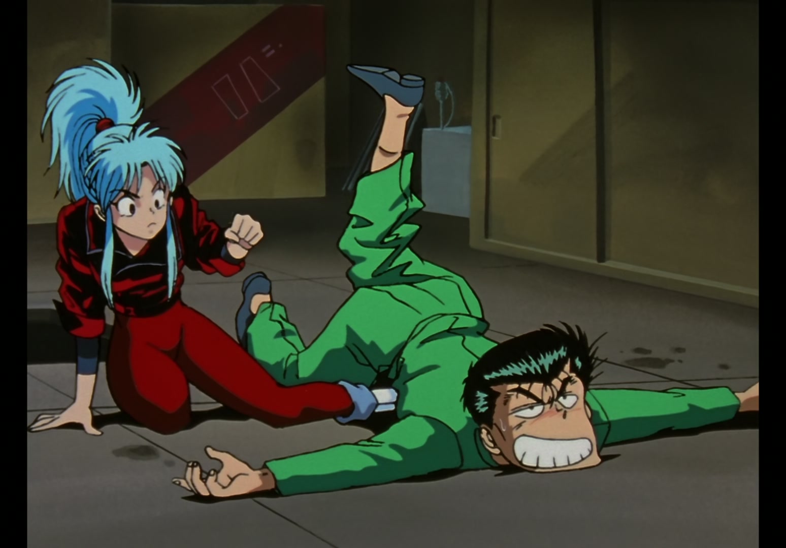Yu Yu Hakusho Ep 14: The Beasts of Maze Castle @ 00:13:34