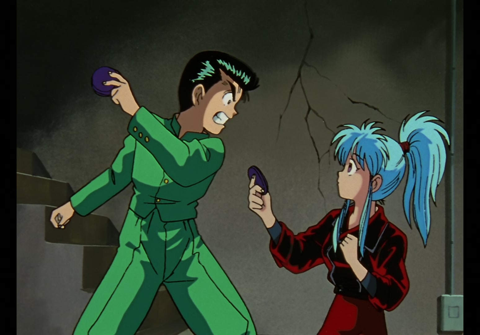 Yu Yu Hakusho Ep 14: The Beasts of Maze Castle @ 00:14:12