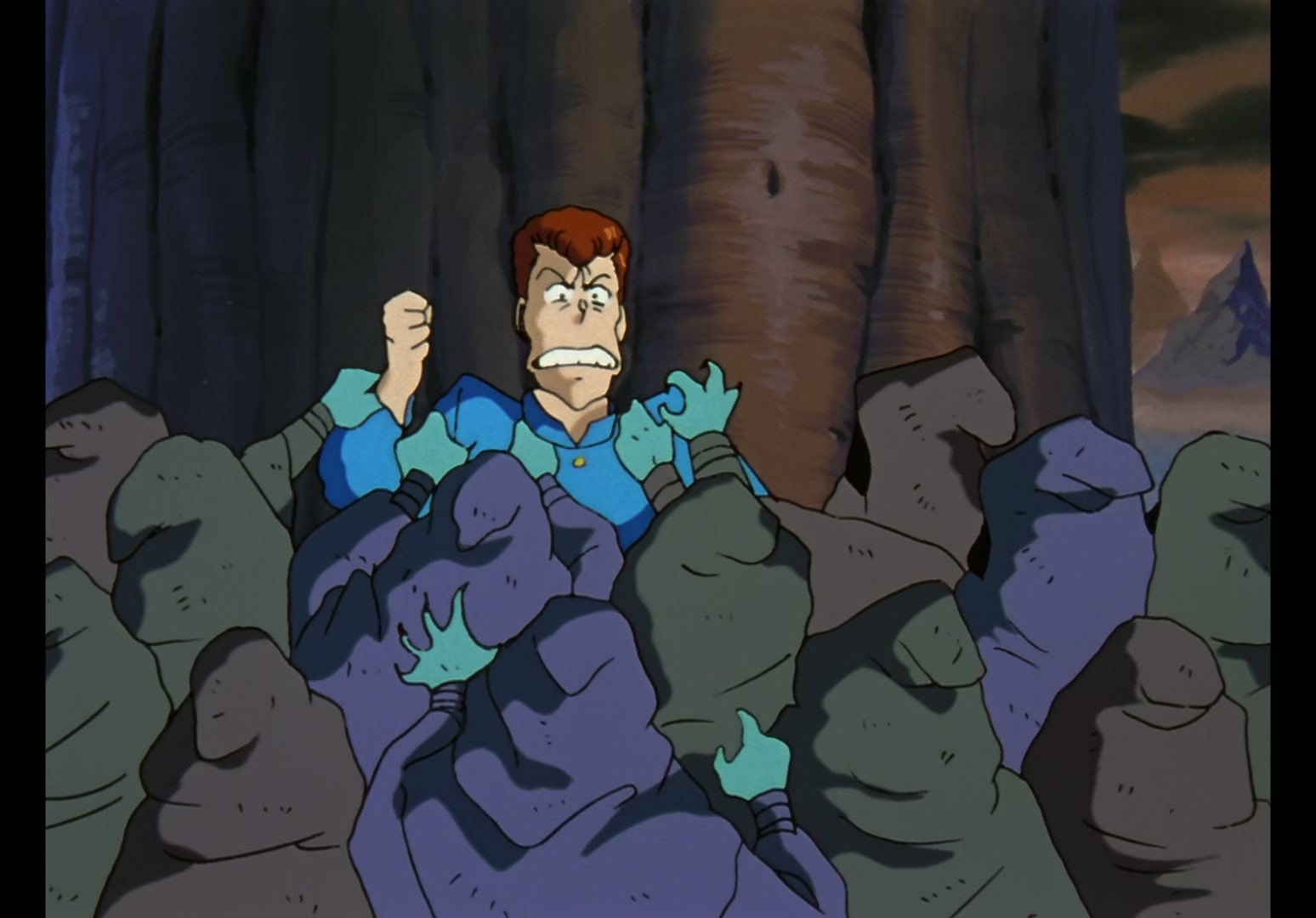 Yu Yu Hakusho Ep 14: The Beasts of Maze Castle @ 00:16:25
