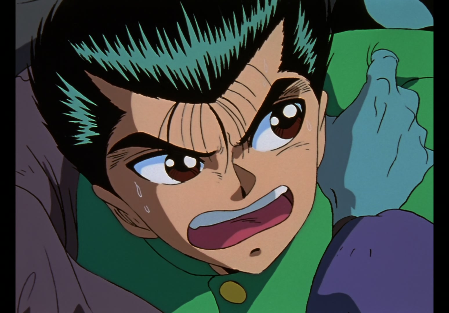 Yu Yu Hakusho Ep 14: The Beasts of Maze Castle @ 00:16:36